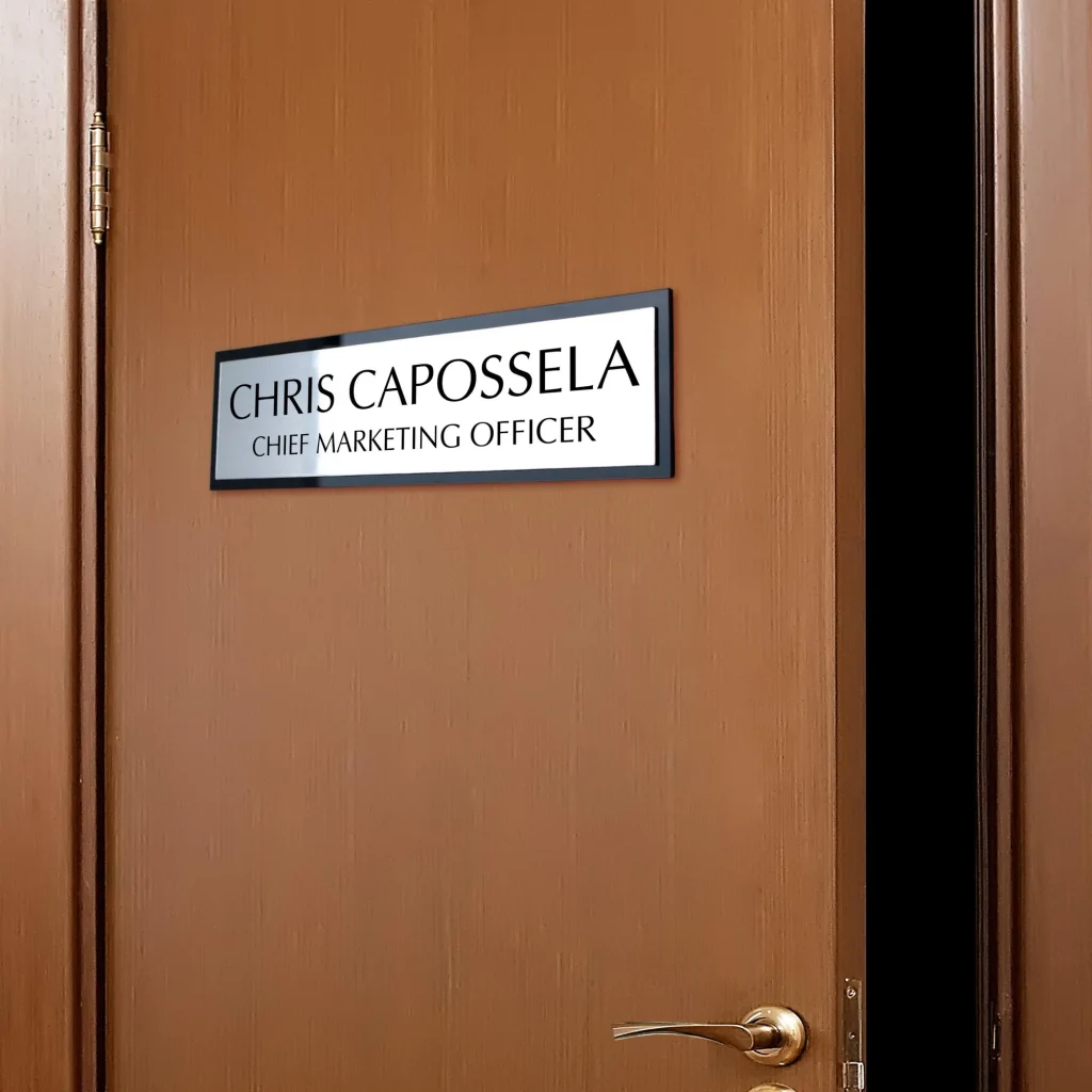 door name plate